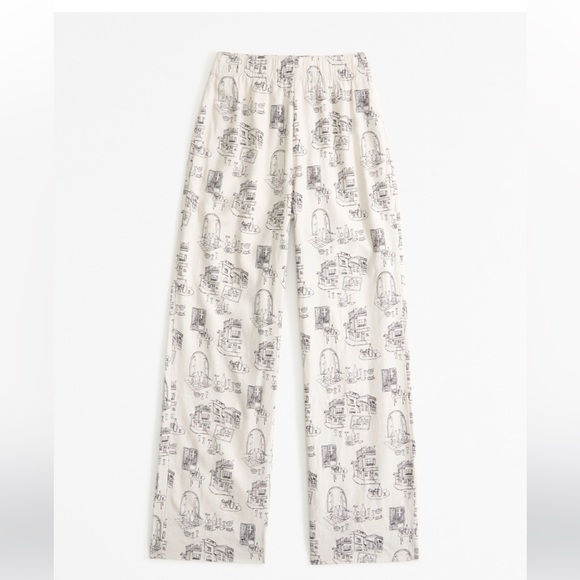 Abercrombie & Fitch Linen-Blend Pants - Picture 5 of 10